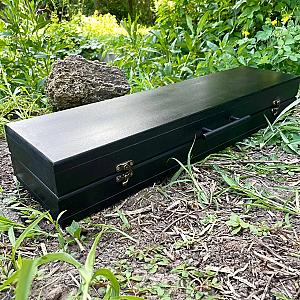 Дерев’яний кейс «ТРОФЕЙ» з набором шампурів