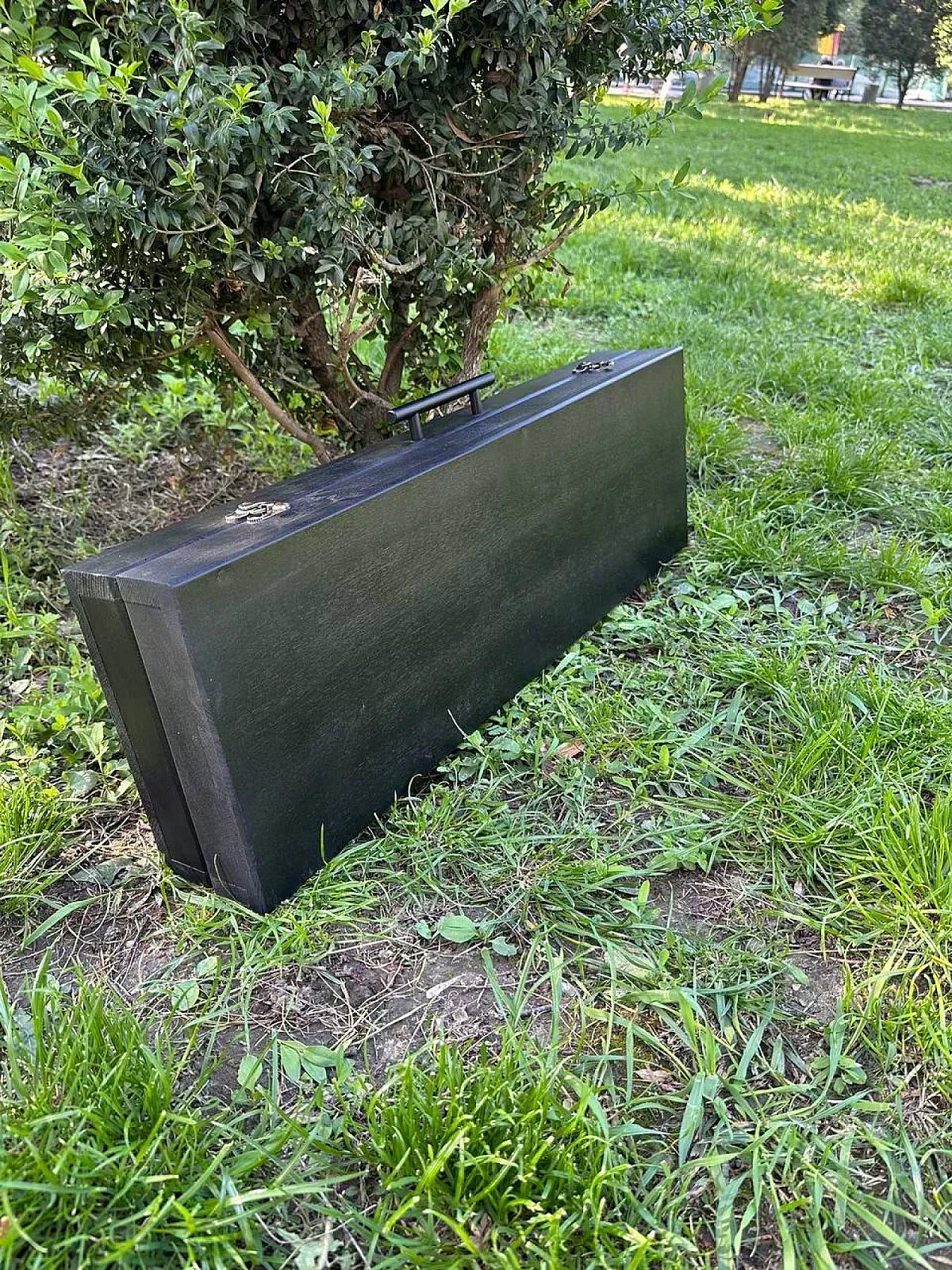 Дерев'яний кейс із набором шампурів «ПРОМЕТЕЙ»