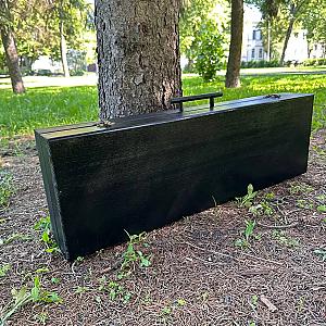 Дерев'яний кейс із набором шампурів «СКЕЛЯ»