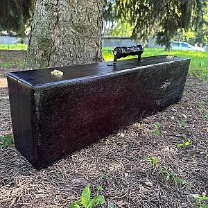 Дерев'яний кейс із набором шампурів «КІНГ»