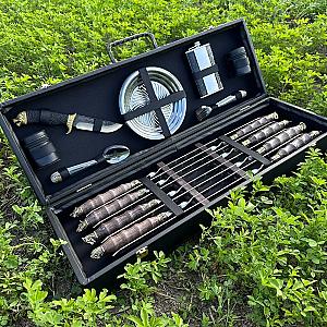 «СКІФ» — дерев’яний кейс із набором шампурів