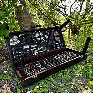 Дерев'яний кейс із набором шампурів «new Принц 2»