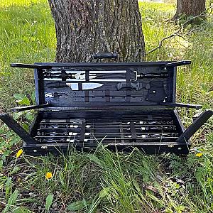 Дерев’яний кейс із набором шампурів «ШВАРЦ»