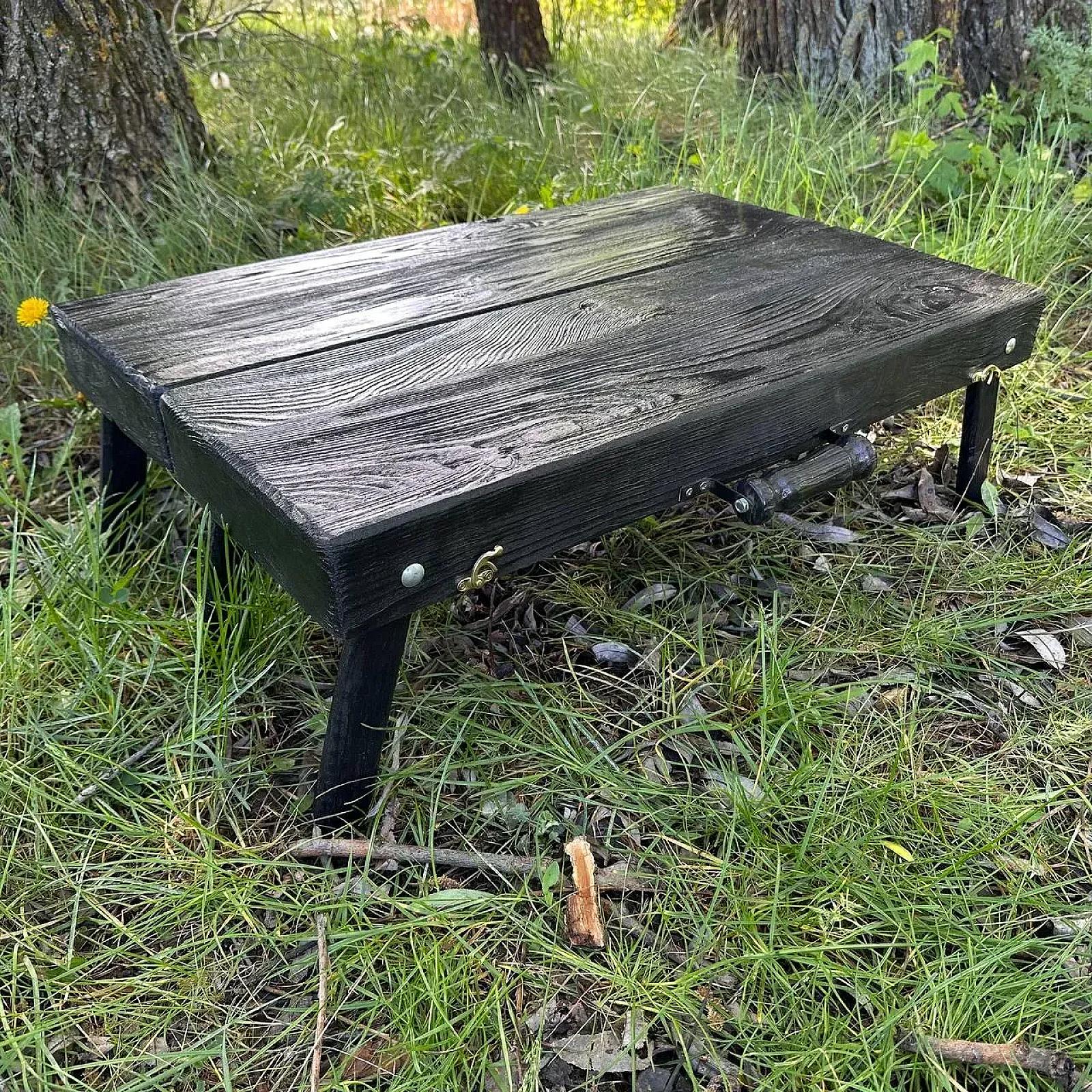 Дерев’яний кейс із набором шампурів «ШВАРЦ»