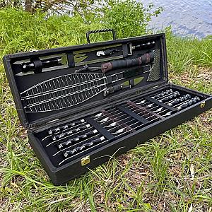 Дерев’яний кейс із набором шампурів «КОНГО»