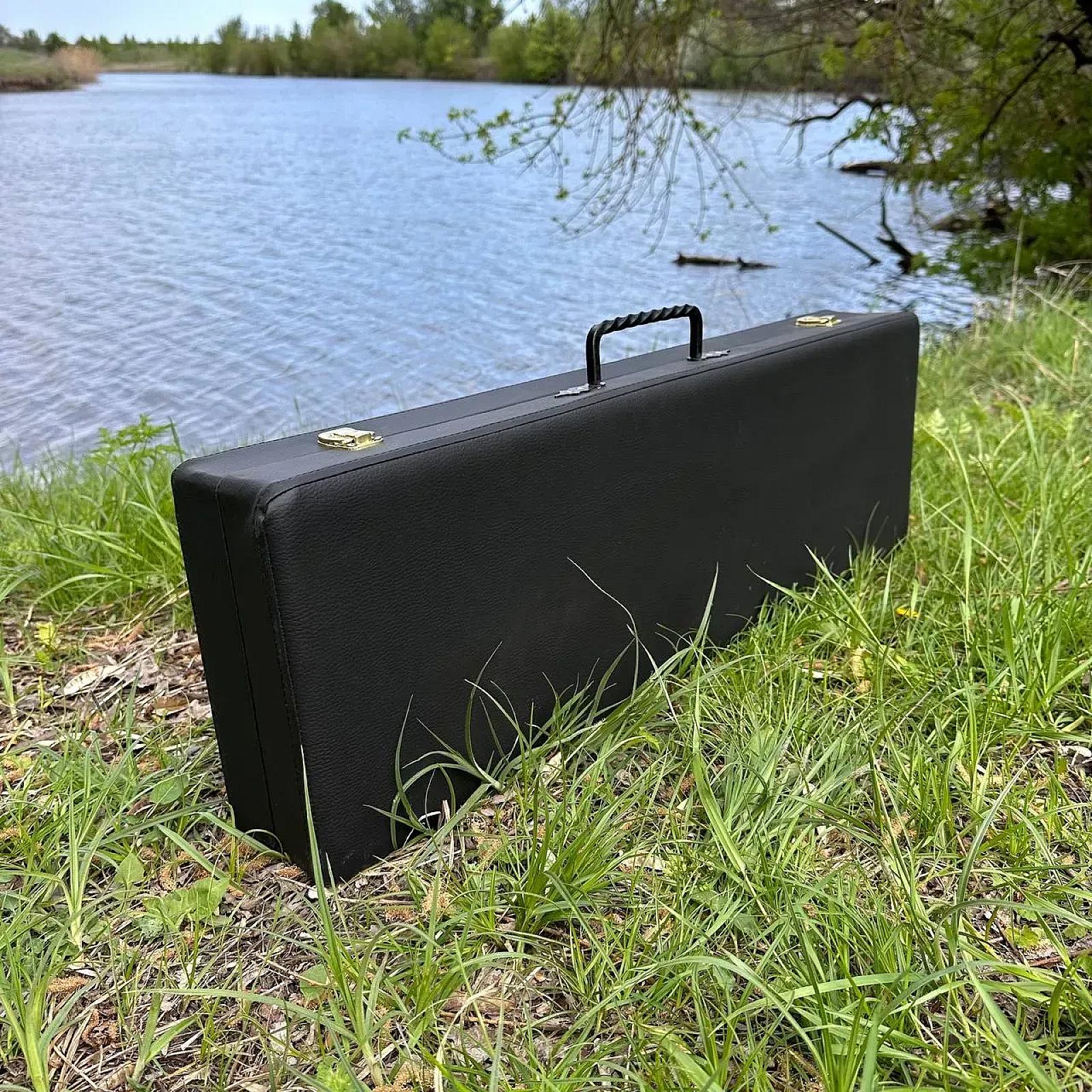 Дерев’яний кейс із набором шампурів «КОНГО»