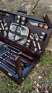 "БРУКЛІН" — шампури у дерев'яному кейсі (набір)