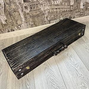 Набір шампурів «КАБАН» у дерев'яному кейсі