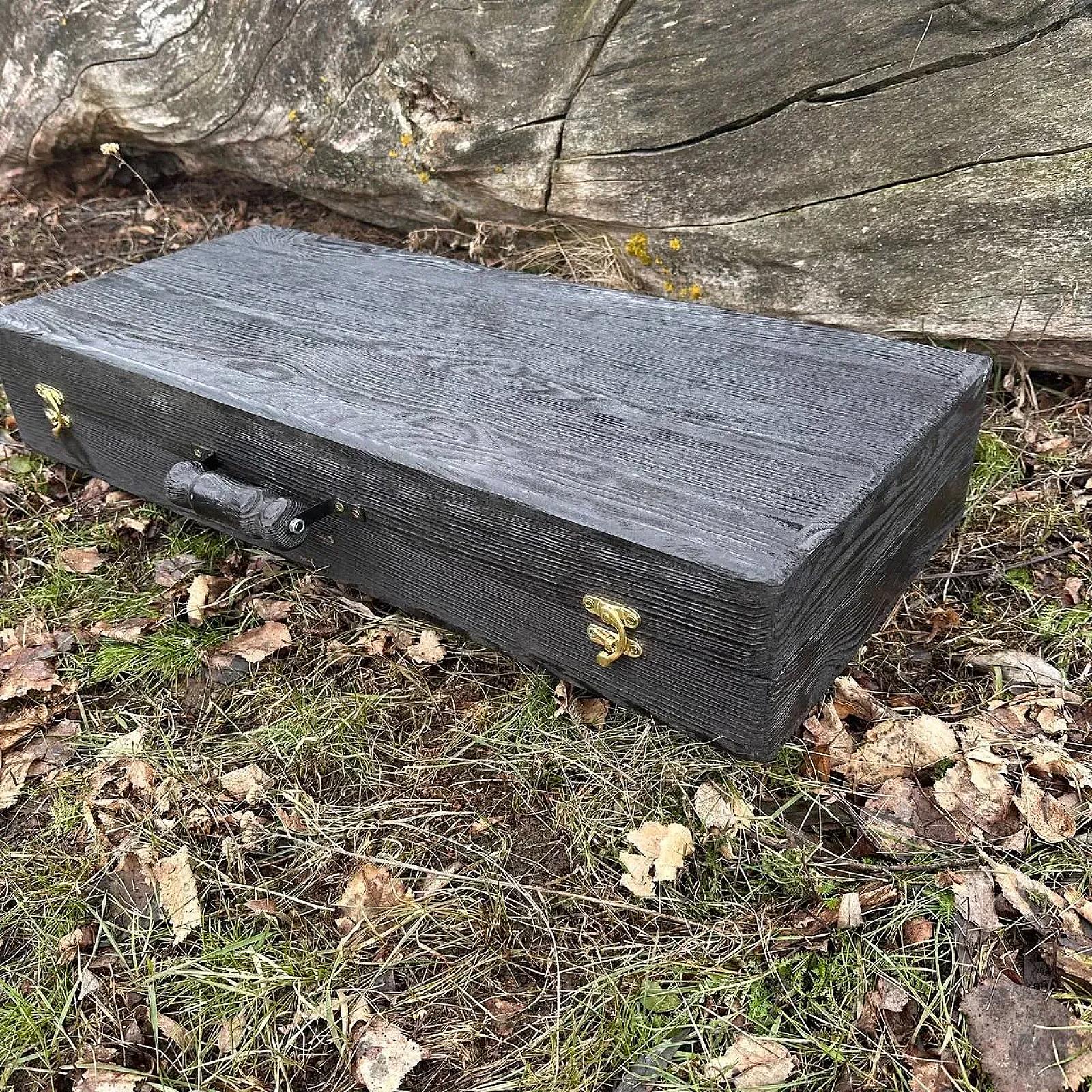 Дерев'яний кейс «ШТОРМ» із набором шампурів