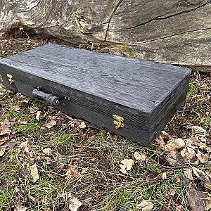 Дерев'яний кейс «ШТОРМ» із набором шампурів