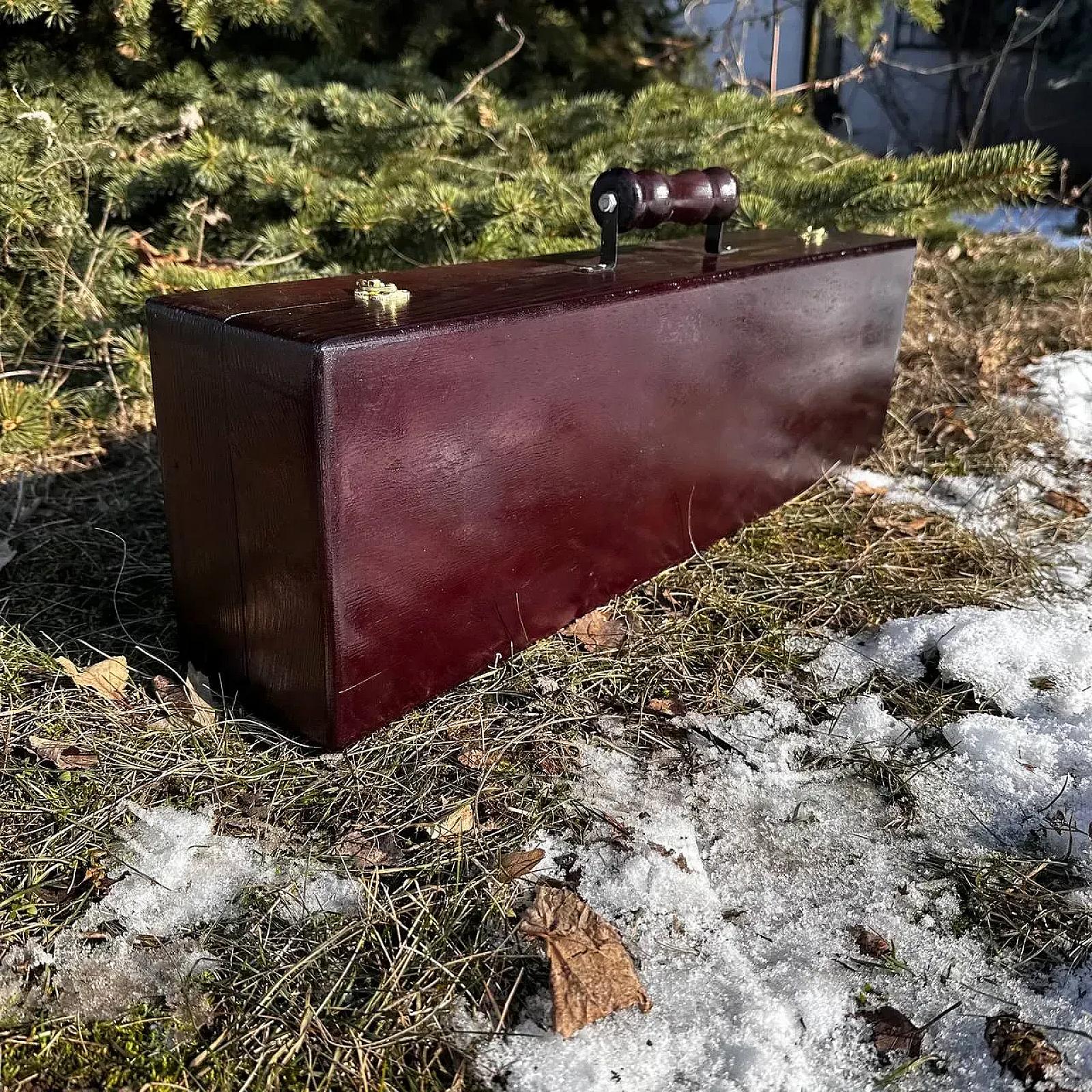 Дерев'яний кейс із набором шампурів "КВАРТЕТ"