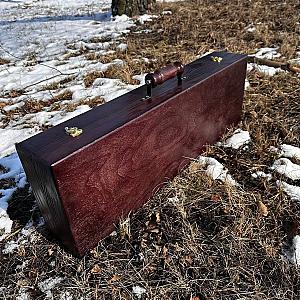 Набір шампурів «МАНДРІВНИК» у кейсі з дерева