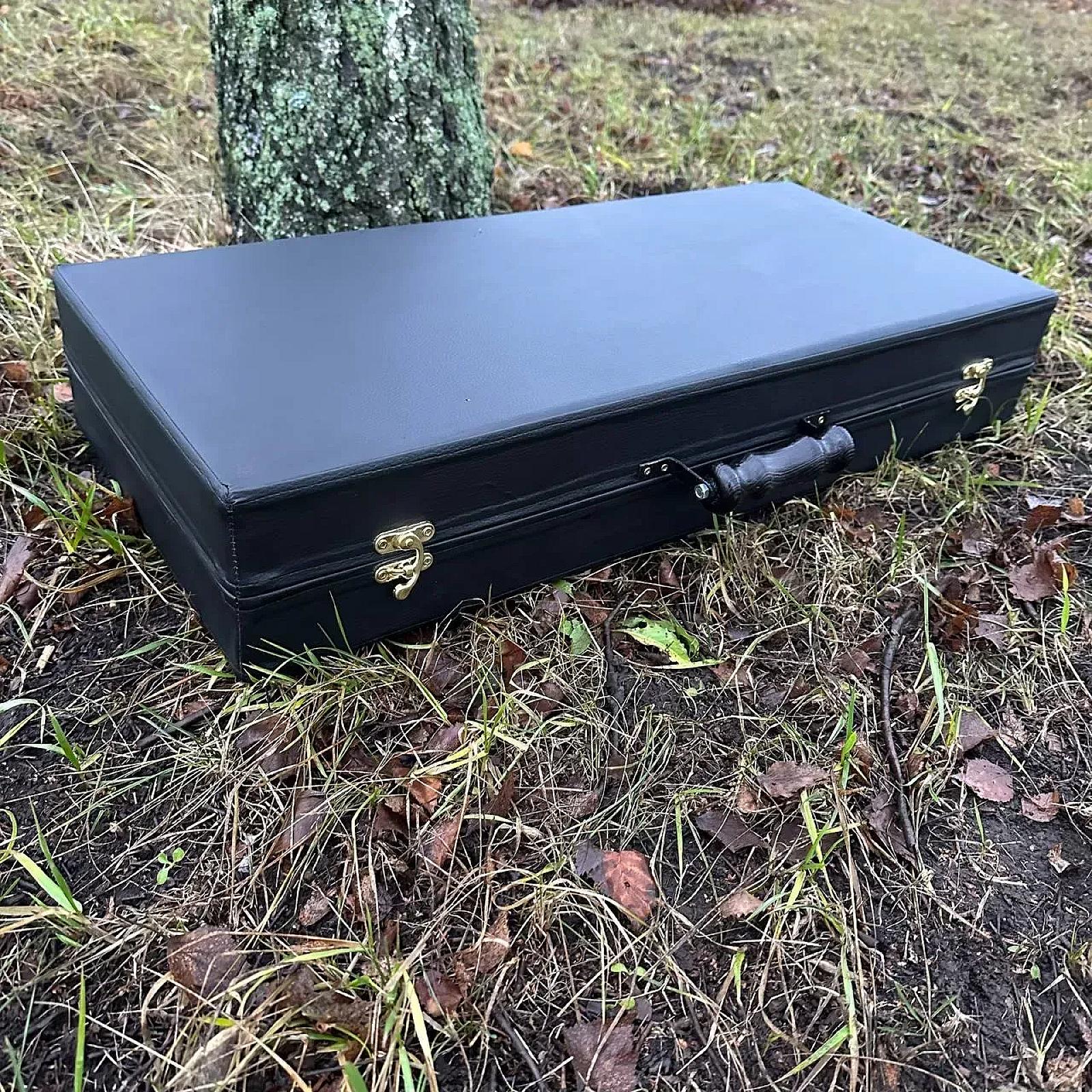 Кейс дерев’яний «Арсенал Чоловічий»: набір шампурів