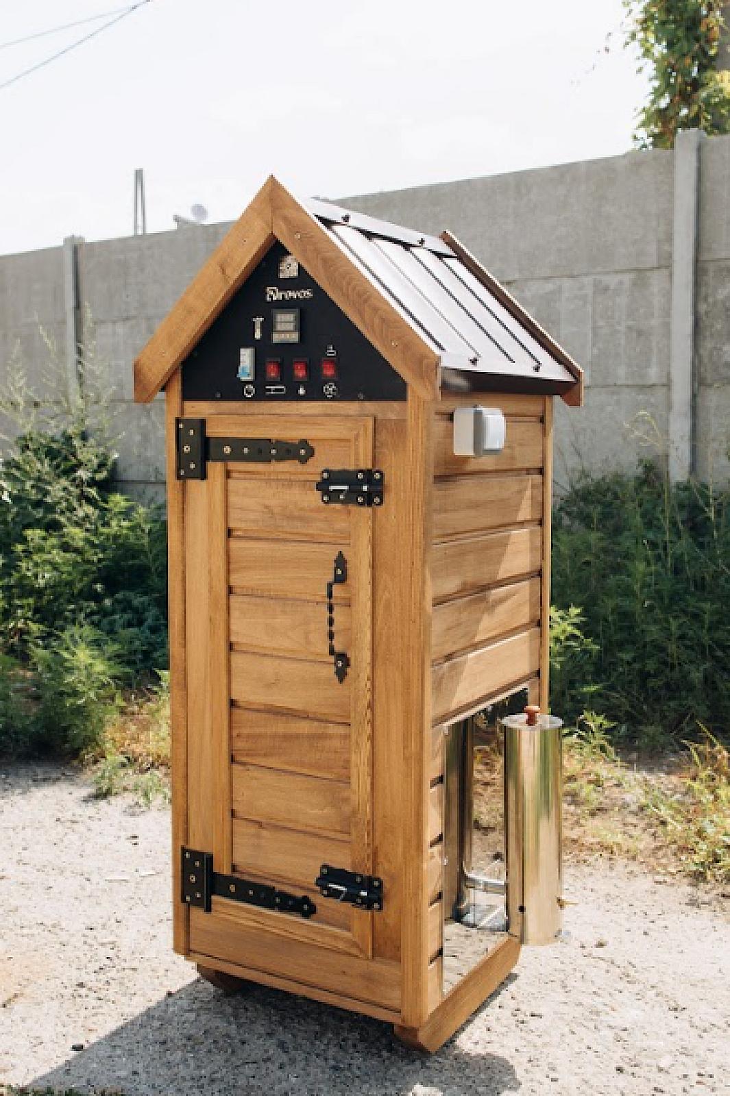 Сімейна 2.0 Коптильня 3 в 1 для сушіння, гарячого та холодного копчення