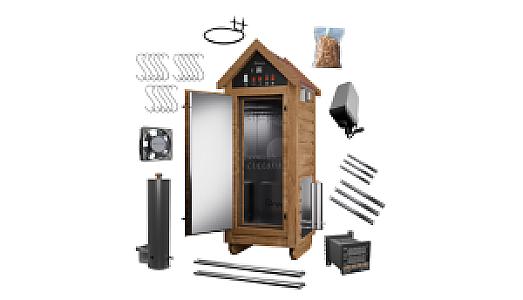 Сімейна 2.0 Коптильня 3 в 1 для сушіння, гарячого та холодного копчення