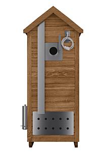 Коптильня 2.0 Бізнес: для сушіння, холодного та гарячого копчення.