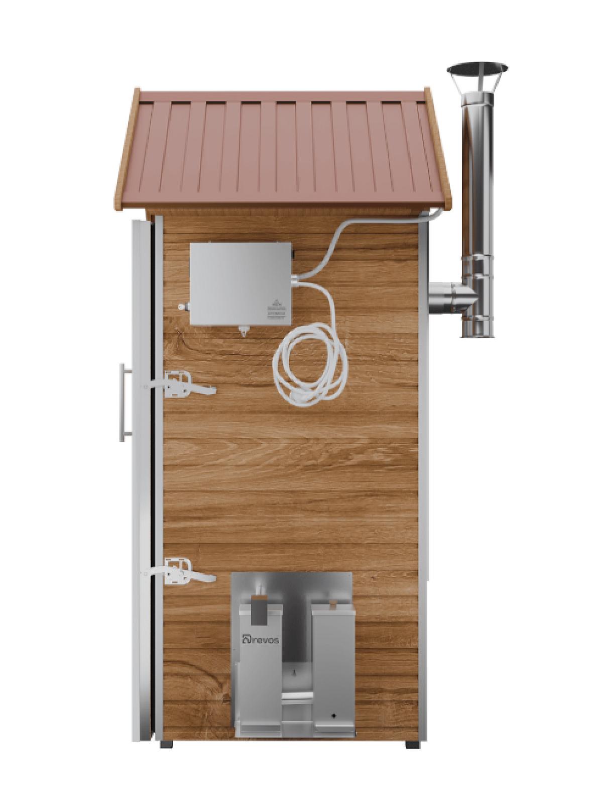 Біг PRO: коптильня для сушіння, холодного та гарячого копчення.