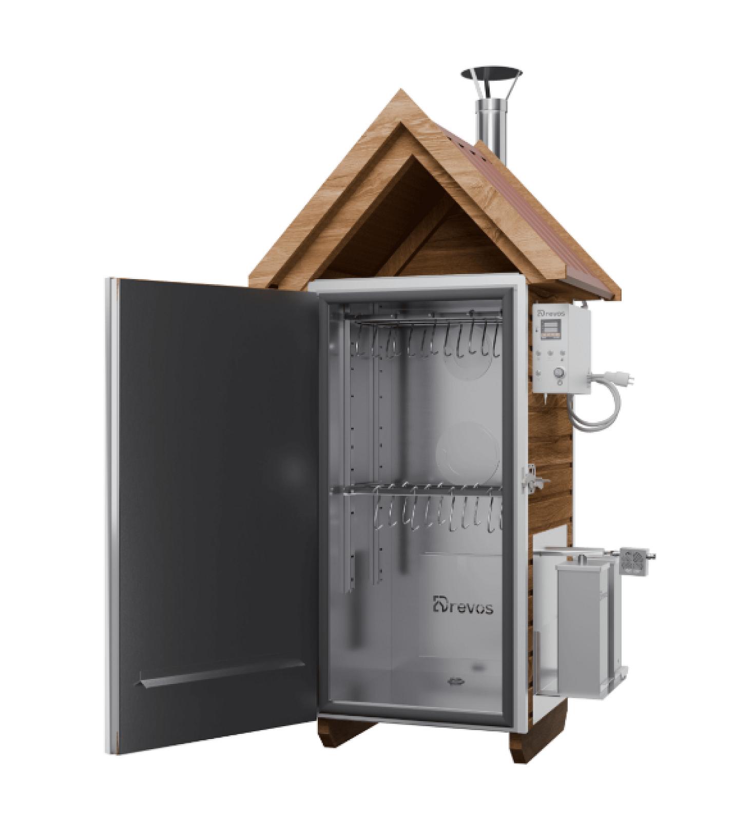 Сімейна коптильня PRO для сушіння, холодного та гарячого копчення.