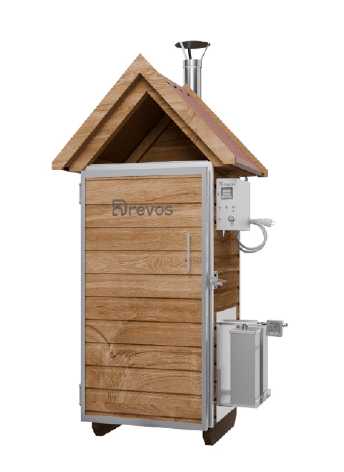 Сімейна коптильня PRO для сушіння, холодного та гарячого копчення.