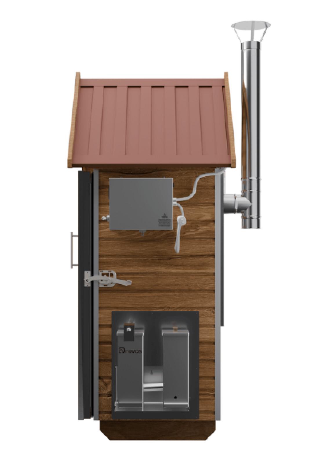 Сімейна коптильня PRO для сушіння, холодного та гарячого копчення.