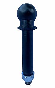 Палець з яблуком для трактора, з різьбою, сталь, під триточкову навіску