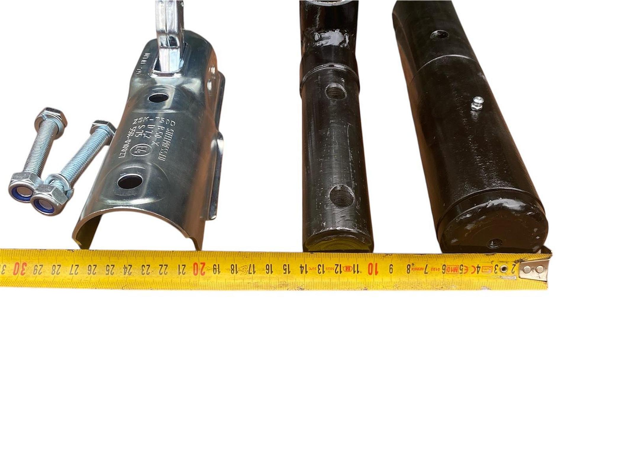 Адаптер для мотоблока з сидінням, універсальний, під навіску, регульована колія