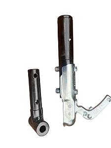 Адаптер для мотоблока з сидінням, універсальний, під навіску, регульована колія