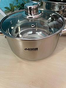 Набір посуду з високоякісної нержавіючої сталі на 12 предметів