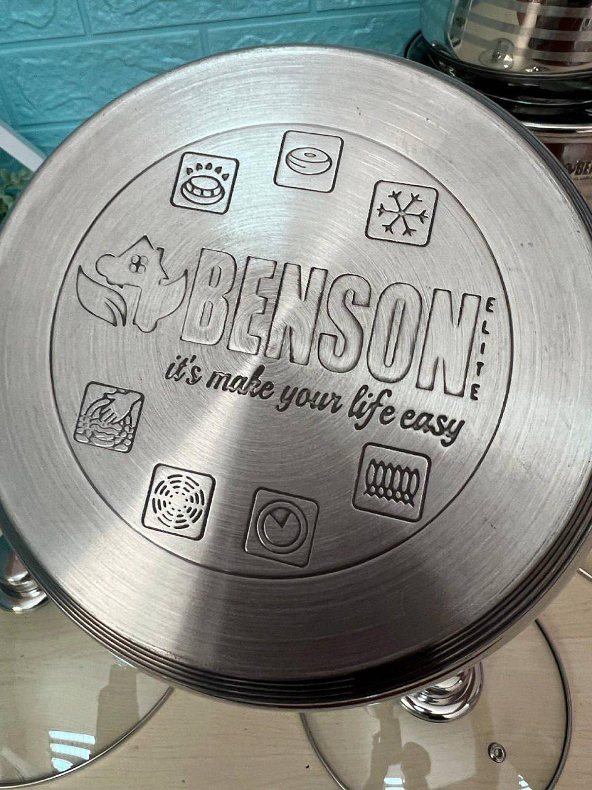 Набір посуду з високоякісної нержавіючої сталі на 12 предметів