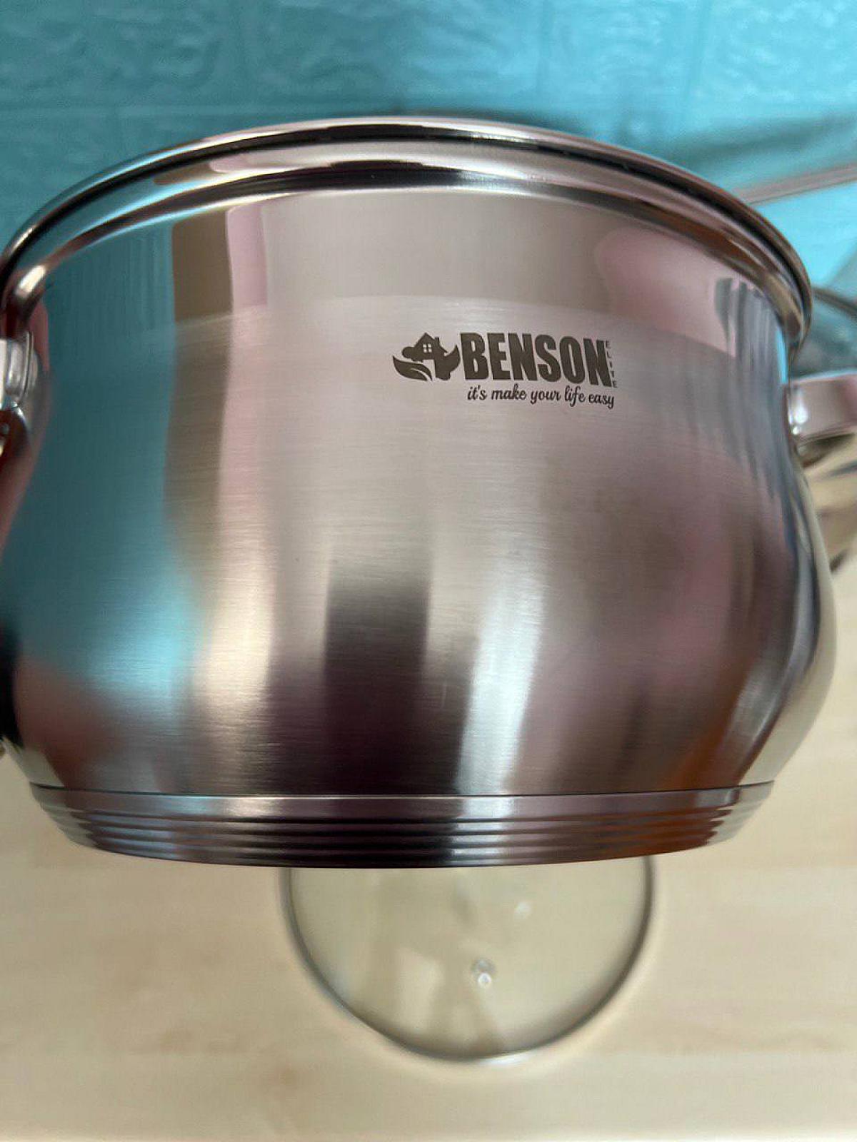 Набір посуду з високоякісної нержавіючої сталі на 12 предметів