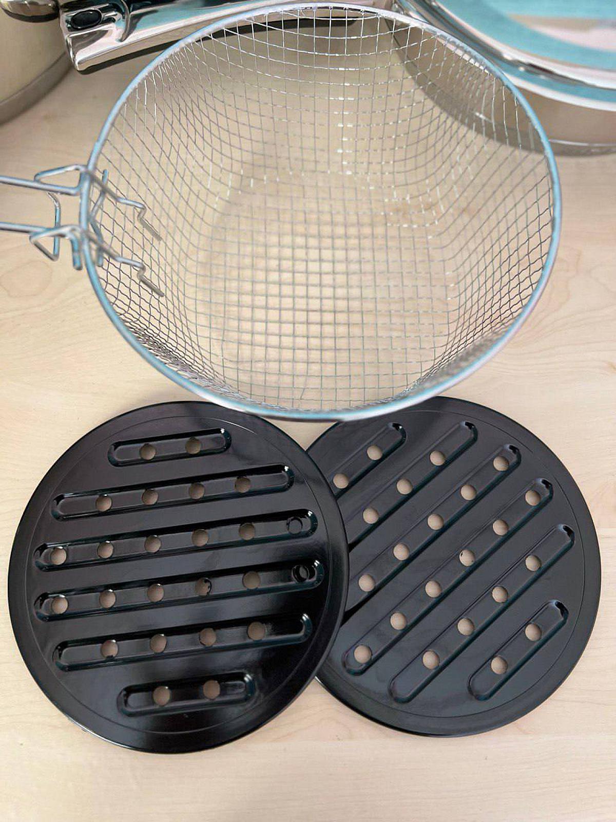 Набір посуду з високоякісної нержавіючої сталі на 18 предметів