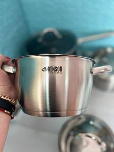 Набір посуду з високоякісної нержавіючої сталі на 10 предметів