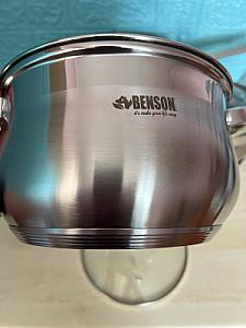 Набір посуду з високоякісної нержавіючої сталі на 10 предметів