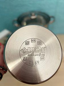 Набір посуду з нержавіючої сталі на 6 предметів