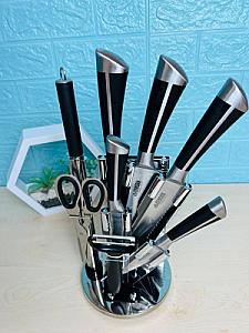 Набор кухонных ножей на 8 предметов из высококачественной нержавеющей стали