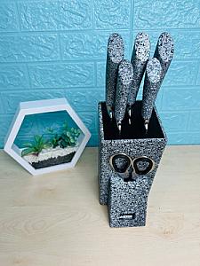 Набор кухонных ножей на 6 предметов из высококачественной нержавеющей стали