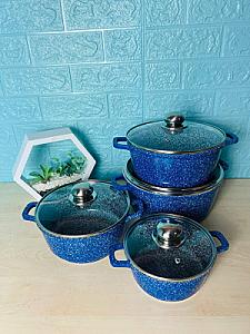 Набор с гранитным антипригарным покрытием на 8 предметов