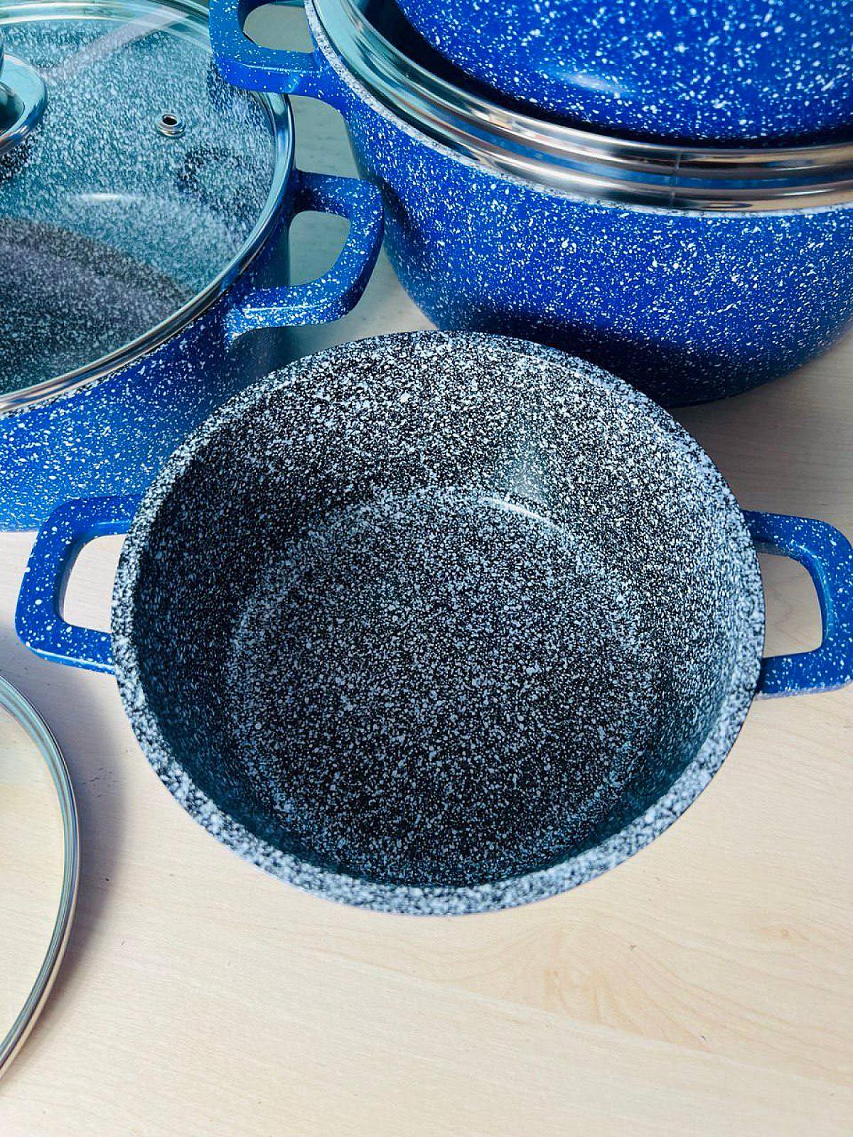 Набор с гранитным антипригарным покрытием на 8 предметов