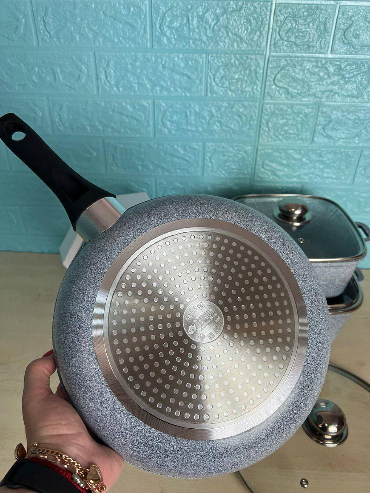 Набор с гранитным антипригарным покрытием на 6 предметов