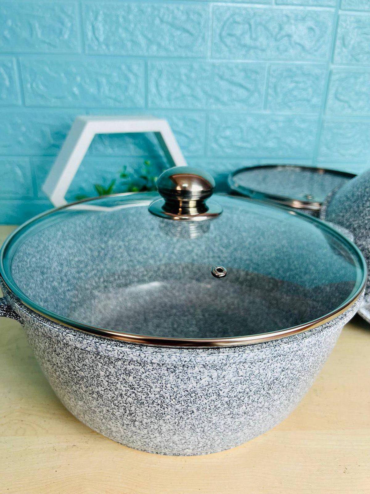 Набор с гранитным антипригарным покрытием на 6 предметов