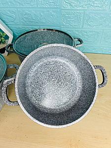 Набор с гранитным антипригарным покрытием на 6 предметов