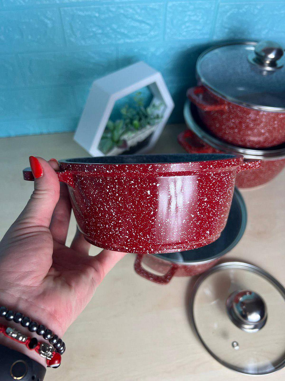 Набор с гранитным антипригарным покрытием на 8 предметов