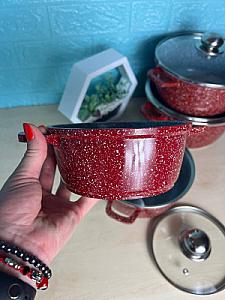 Набор с гранитным антипригарным покрытием на 8 предметов