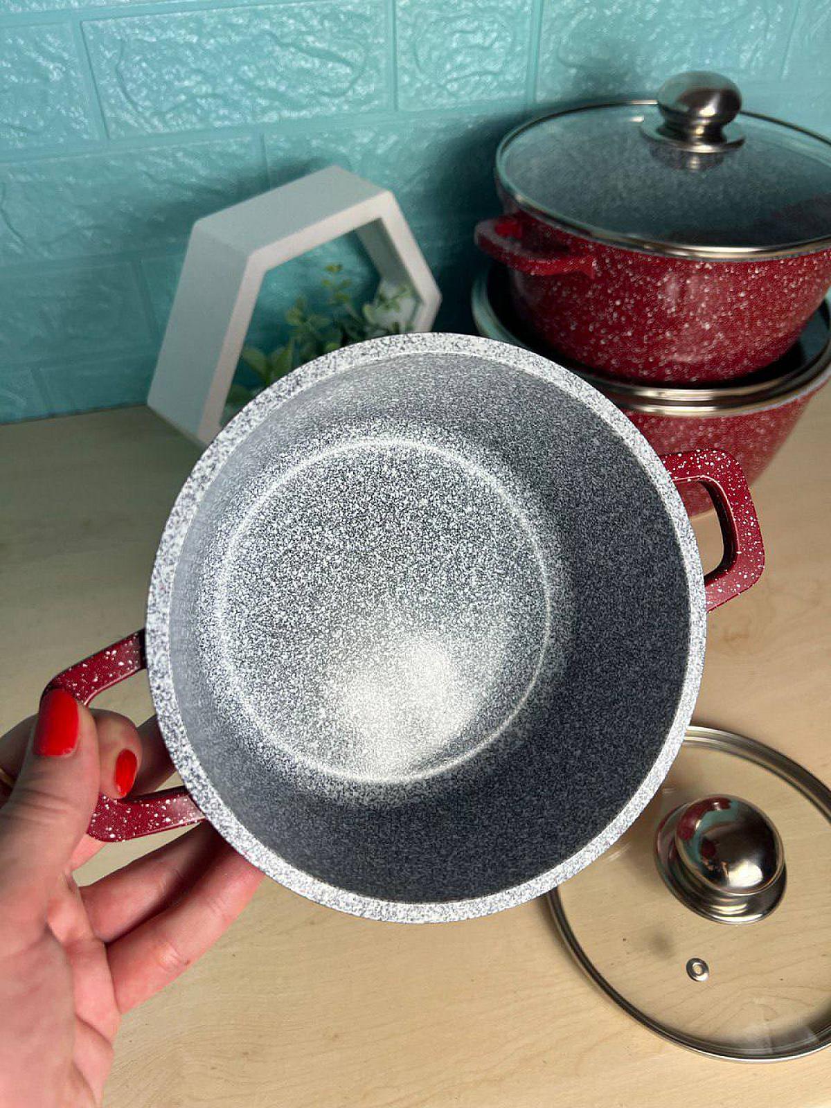 Набор с гранитным антипригарным покрытием на 8 предметов