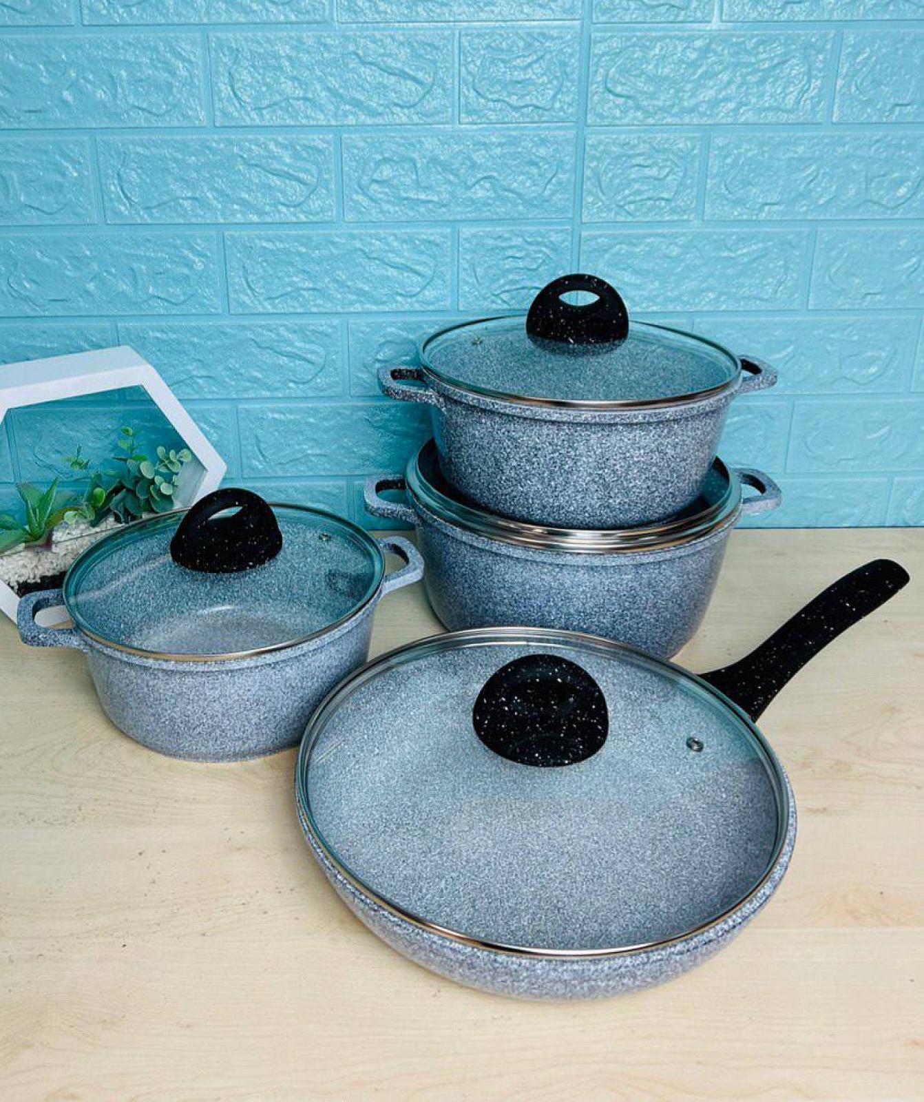 Набор с гранитным антипригарным покрытием на 8 предметов