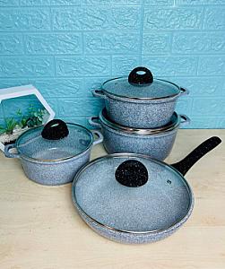 Набор с гранитным антипригарным покрытием на 8 предметов