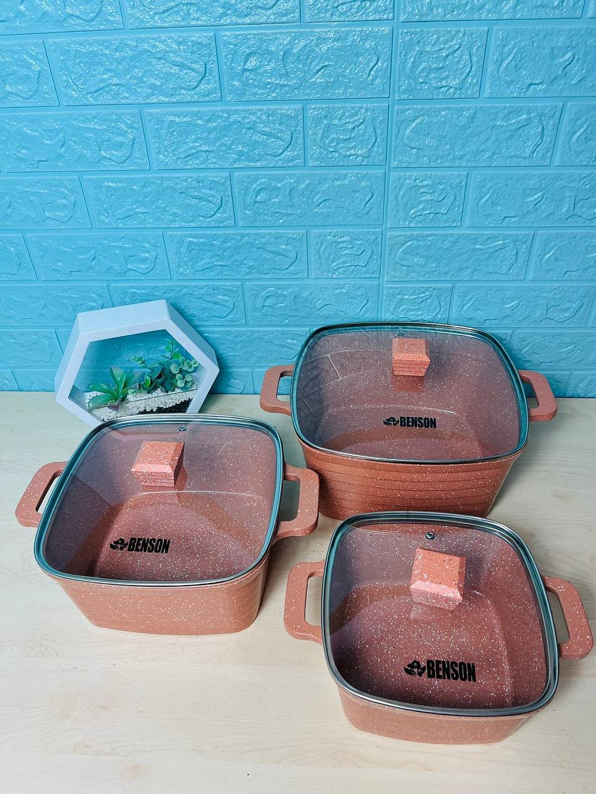 Набор с гранитным антипригарным покрытием на 6 предметов