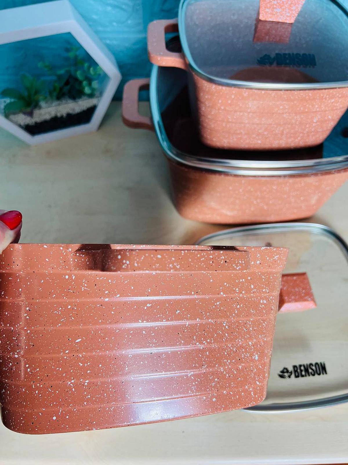 Набор с гранитным антипригарным покрытием на 6 предметов