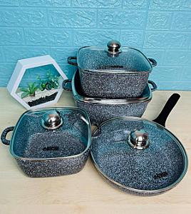 Набор с гранитным антипригарным покрытием на 8 предметов