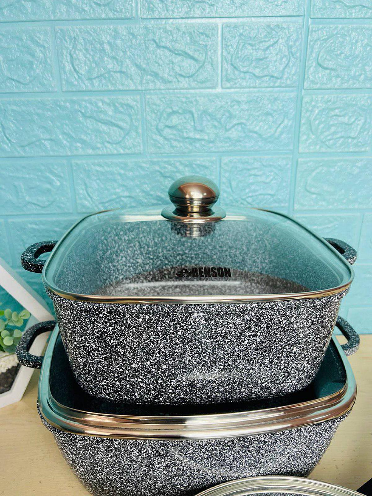 Набор с гранитным антипригарным покрытием на 8 предметов